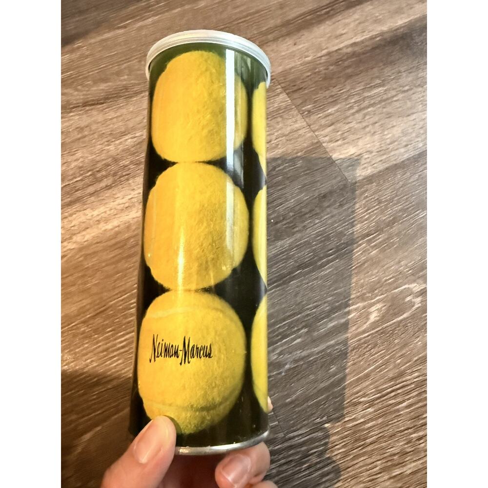 Vintage Neiman Marcus Tennis Ball Can Tin - Unopened and Sealed Made in USA 1980